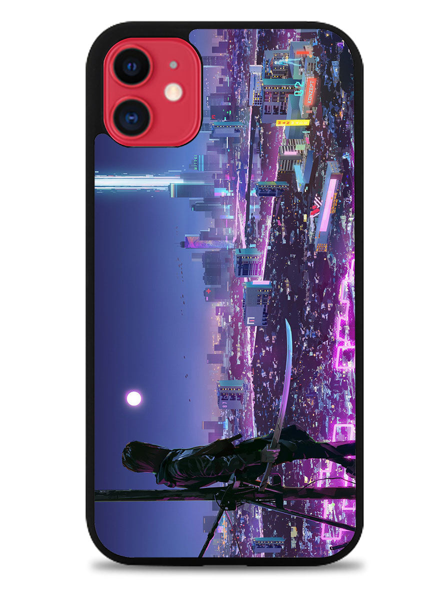 Cyberpunk City iPhone 11 Case