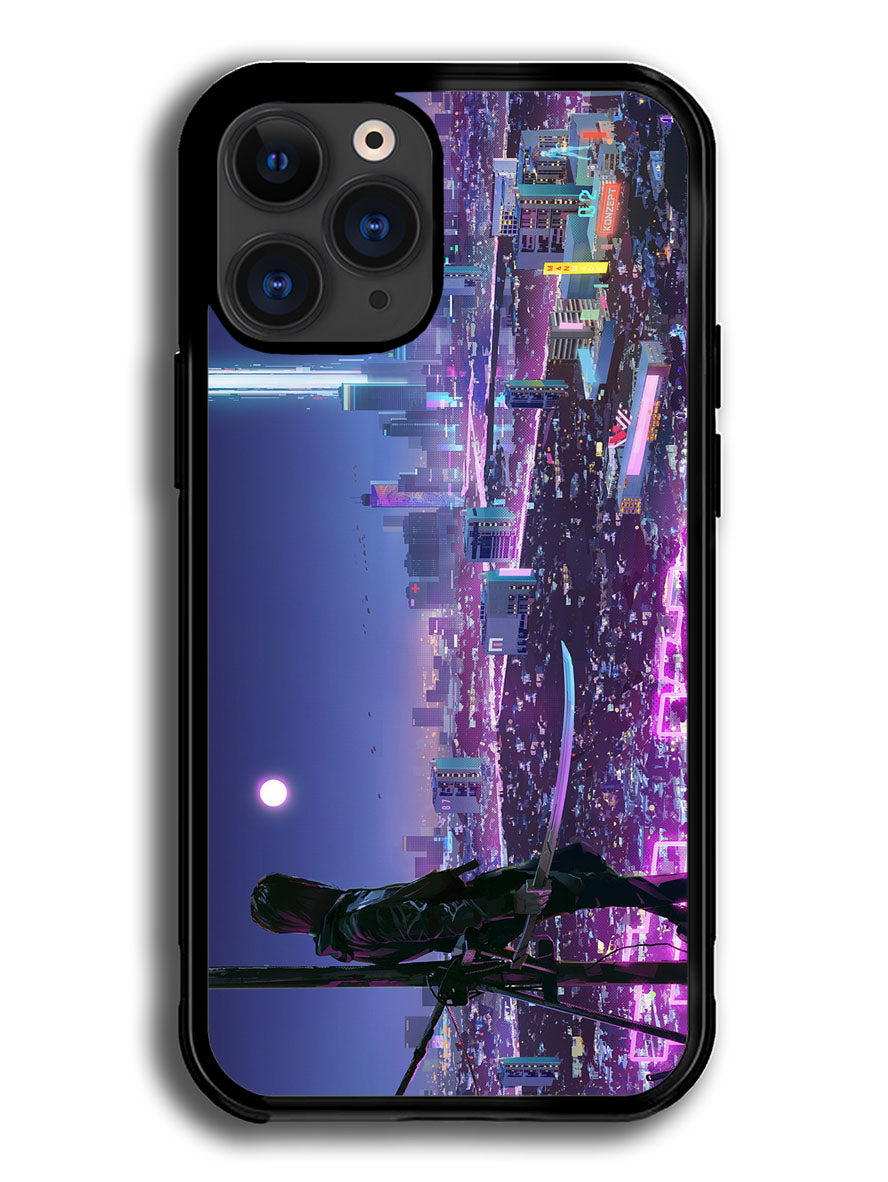 Cyberpunk City iPhone 13 Pro Case BLN4569