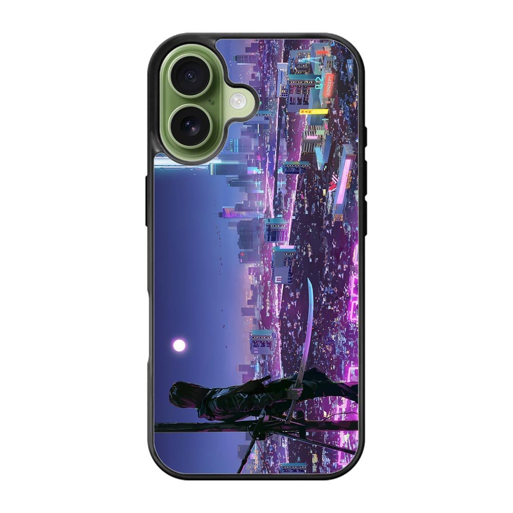 Cyberpunk City iPhone 17 Case