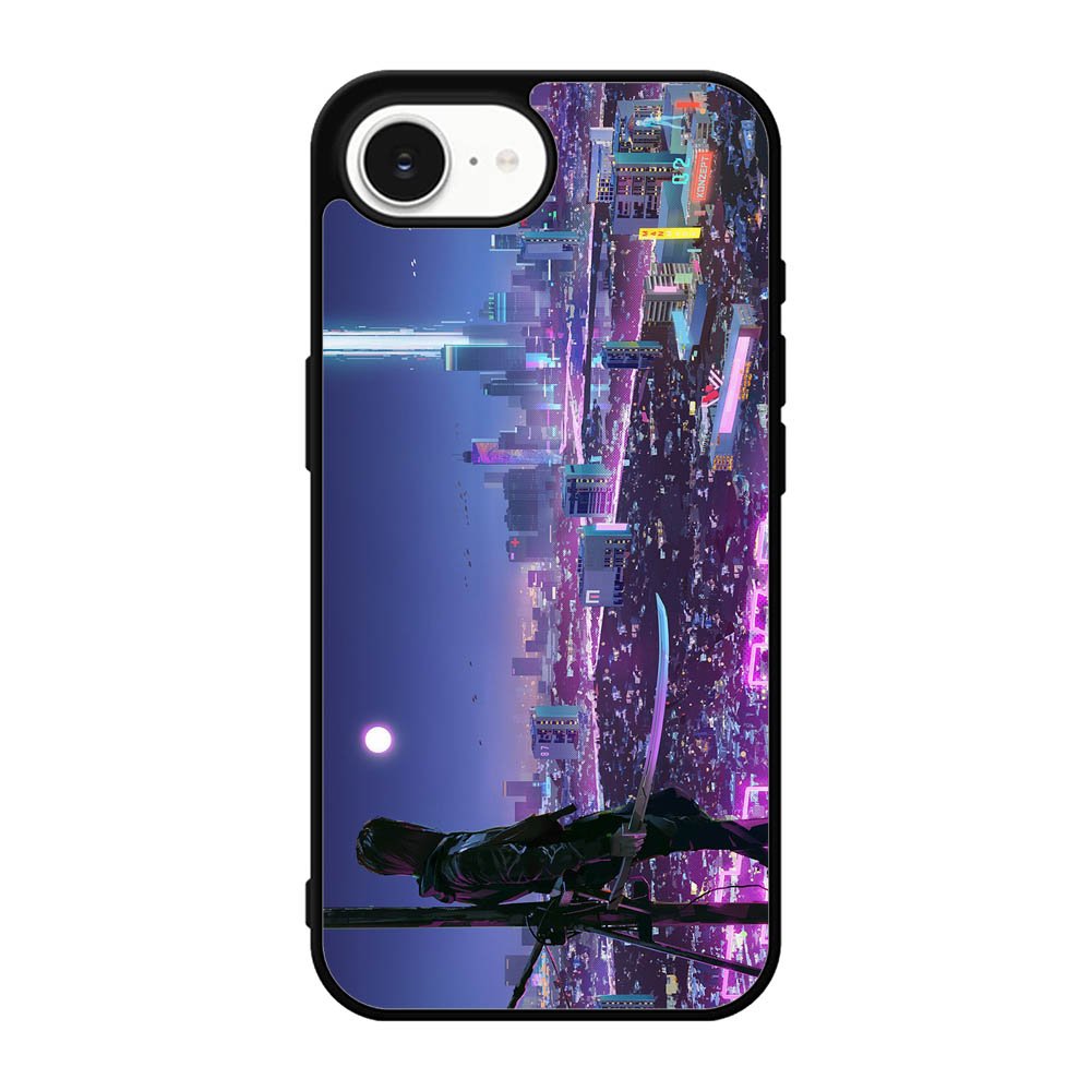 Cyberpunk City iPhone 17e Case