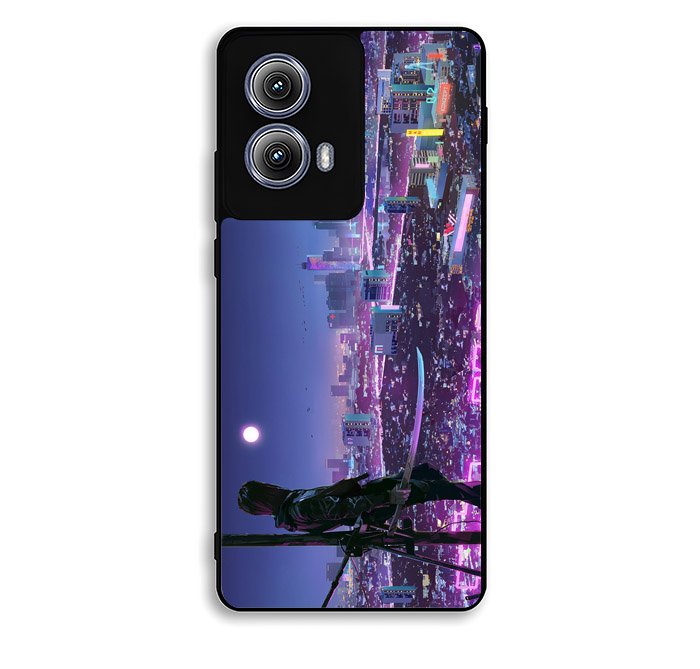 Cyberpunk City Motorola Moto Edge 2024 Case DC5509