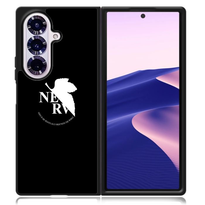 Evangelion Nerv Samsung Galaxy Z Fold 7 Case DC0609