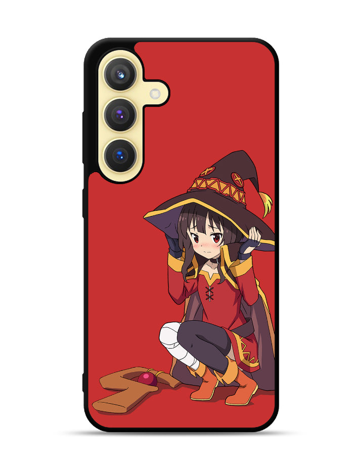 Megumin Konosuba Anime Samsung Galaxy S24 Plus 5G , Samsung Galaxy S24+ 5G Case