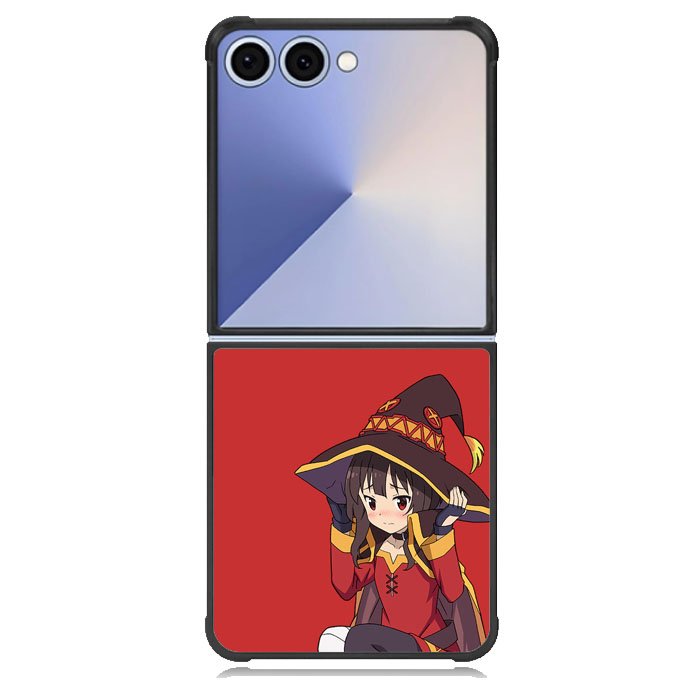 Megumin Konosuba Anime Samsung Galaxy Z Flip 7 Case DC1114