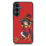 Megumin Konosuba Anime Samsung Galaxy S25 Plus , Samsung Galaxy S25+ Case DC1114