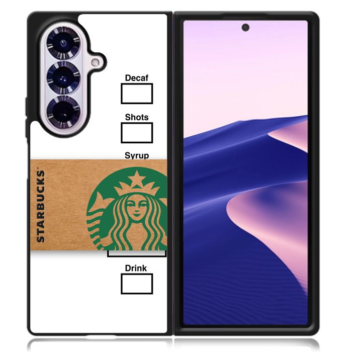Starbucks Cup Samsung Galaxy Z Fold 7 Case DC1759