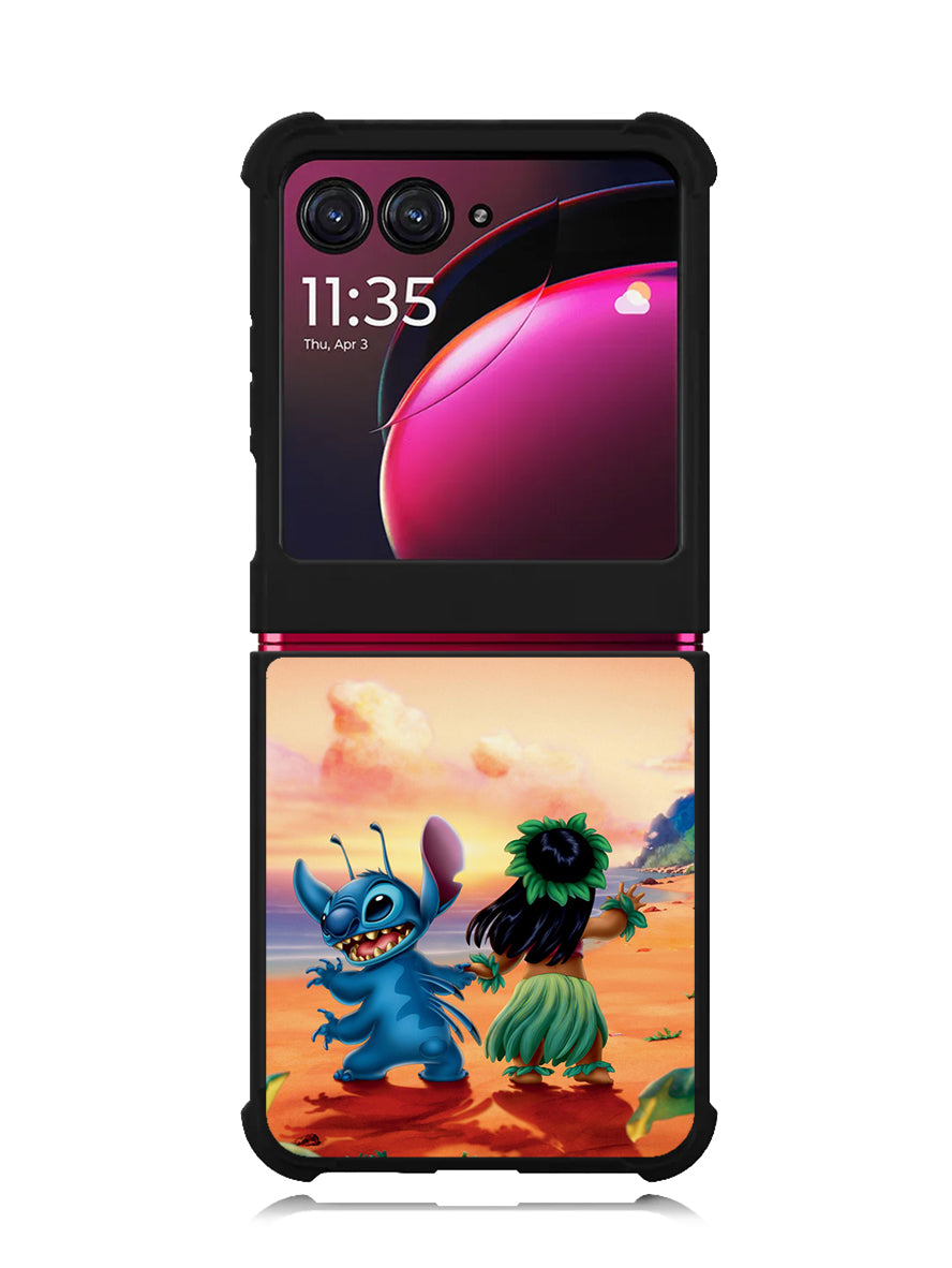 Lilo and Stitch 1st Motorola Moto Razr Plus 2023 , Moto Razr+ 2023 Case