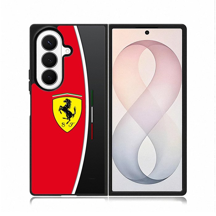 Ferrari Carbon Samsung Galaxy Z Fold 8 Ultra Case DC0628