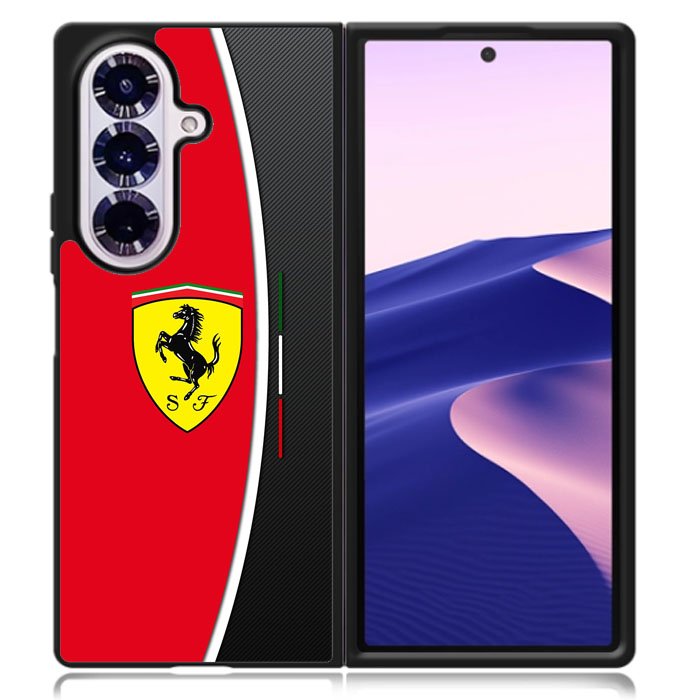 Ferrari Carbon Samsung Galaxy Z Fold 7 Case DC0628