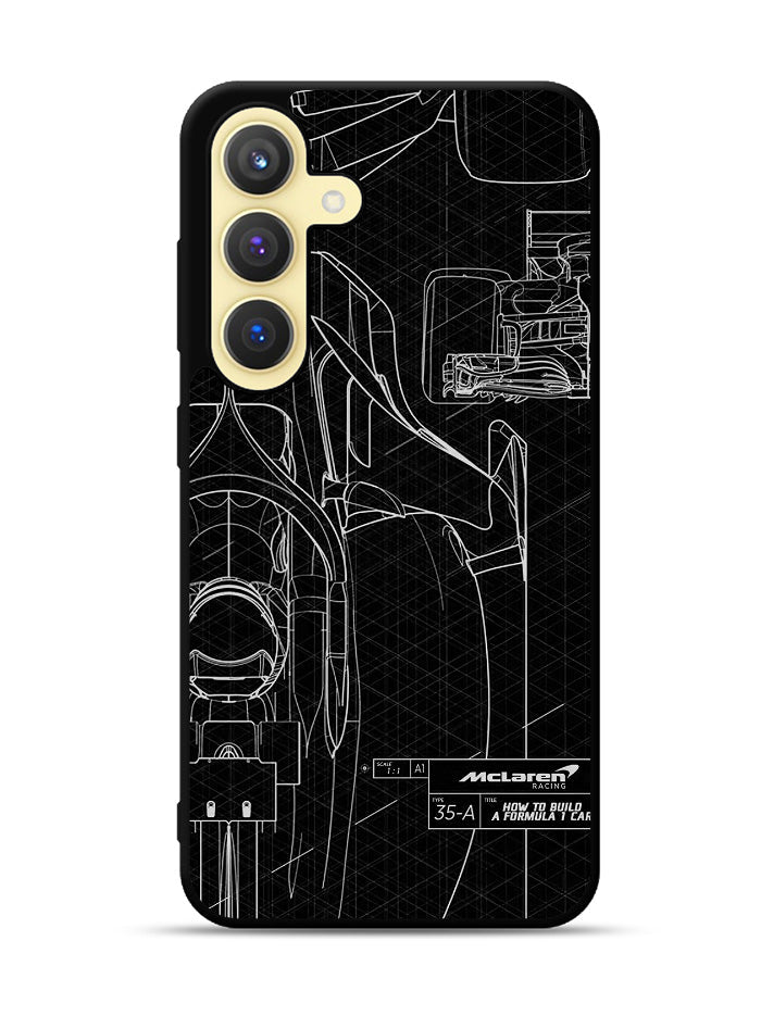 McLaren F1 Car Samsung Galaxy S24 Plus 5G , Samsung Galaxy S24+ 5G Case