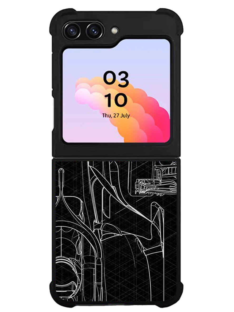 McLaren F1 Car Samsung Galaxy Z Flip 5 5G 2023 Case