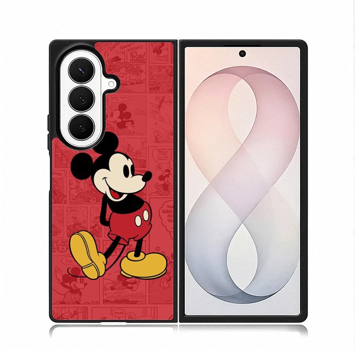 Disney Mickey Mouse 1st Samsung Galaxy Z Fold 8 Ultra Case