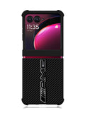 Mercedes AMG Carbon Motorola Moto Razr Plus 2023 , Moto Razr+ 2023 Case