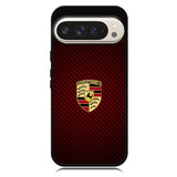 Porsche Logo Carbon Red Google Pixel 10 | Google Pixel 10 Pro Case DC1506