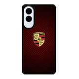 Porsche Logo Carbon Red Samsung Galaxy S25 Edge DC1506
