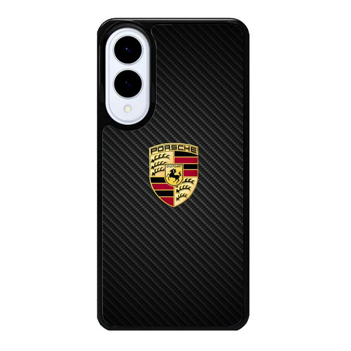 Porsche Logo Carbon Samsung Galaxy S25 Edge DC1505
