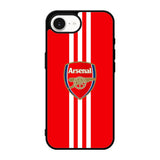 Arsenal Three Stripes iPhone 17e Case