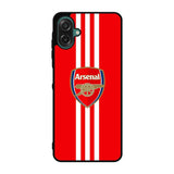 Arsenal Three Stripes Samsung Galaxy A07 Case