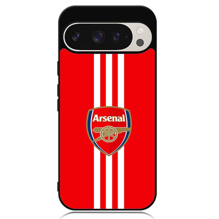 Arsenal Three Stripes Google Pixel 9 | Pixel 9 Pro Case