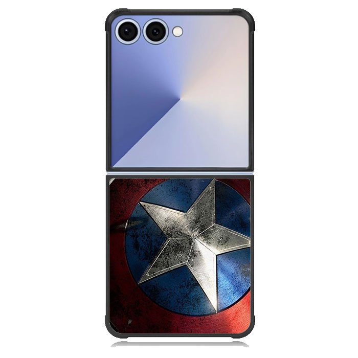 Captain America Shield Samsung Galaxy Z Flip 7 Case DC0288