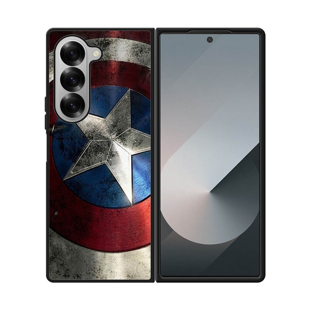Captain America Shield Samsung Galaxy Z Fold 7 5G Case
