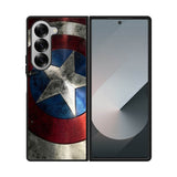 Captain America Shield Samsung Galaxy Z Fold 7 5G Case