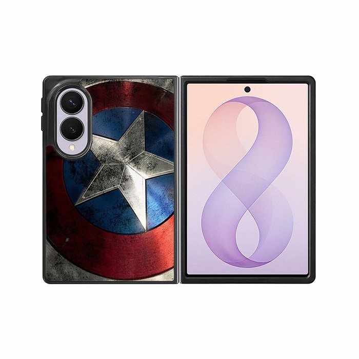 Captain America Shield Samsung Galaxy Z Fold 8 Case DC0288