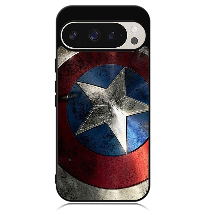 Captain America Shield Google Pixel 9 | Google Pixel 9 Pro Case DC0288