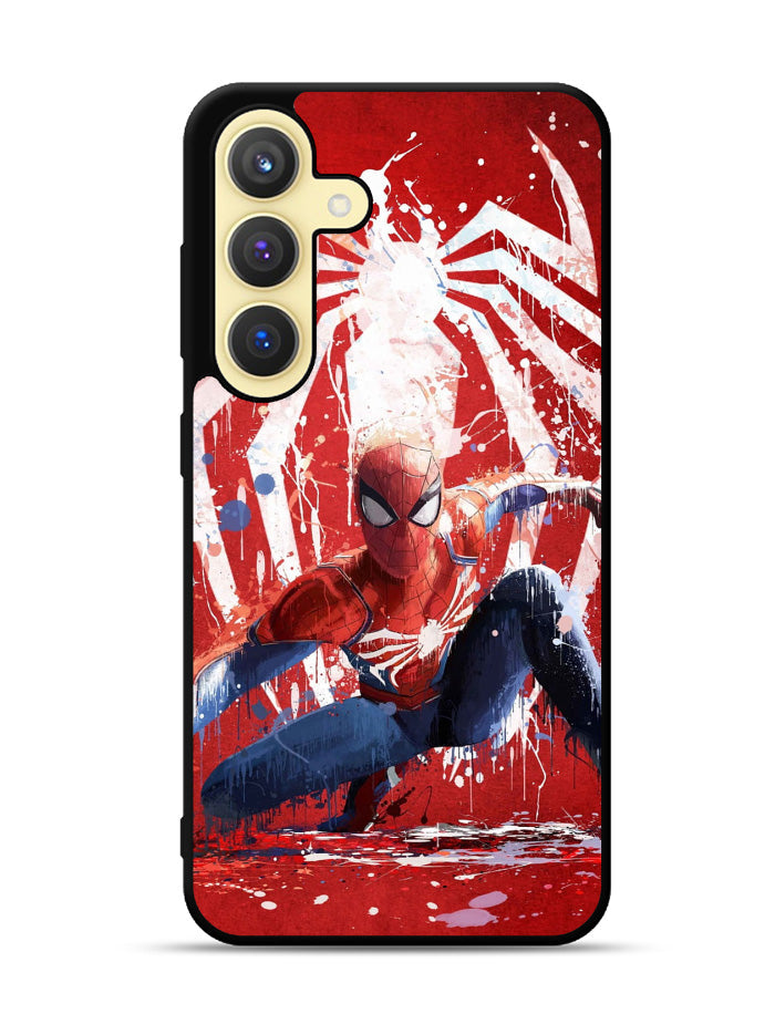 Spiderman Grunge Samsung Galaxy S24 Plus 5G , Samsung Galaxy S24+ 5G Case