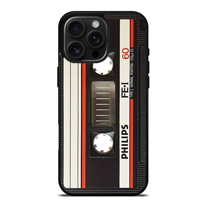 Retro Cassette Kaset iPhone 16 Pro Case DC1574