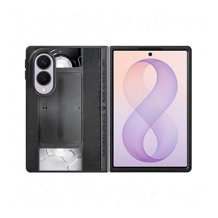 Retro Vhs Cassette Samsung Galaxy Z Fold 8 Case