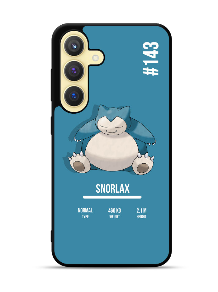 Pokemon Snorlax 2nd Samsung Galaxy S24 Plus 5G , Samsung Galaxy S24+ 5G Case