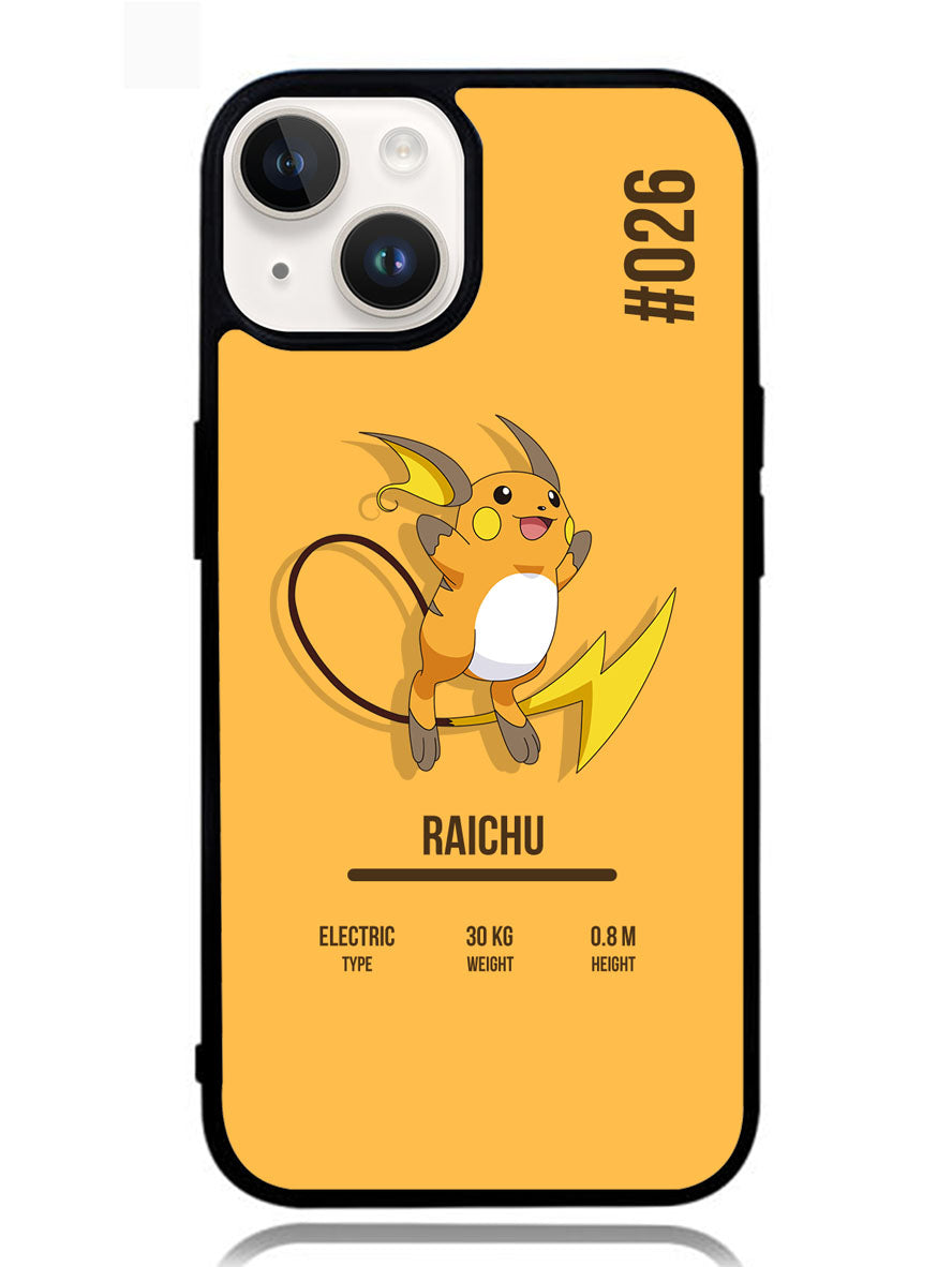 Pokemon Raichu iPhone 14 Plus Case BLN5069