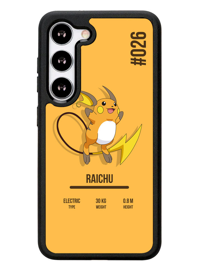 Pokemon Raichu Samsung Galaxy S23 Plus 5G / Samsung Galaxy S23+ 5G Case