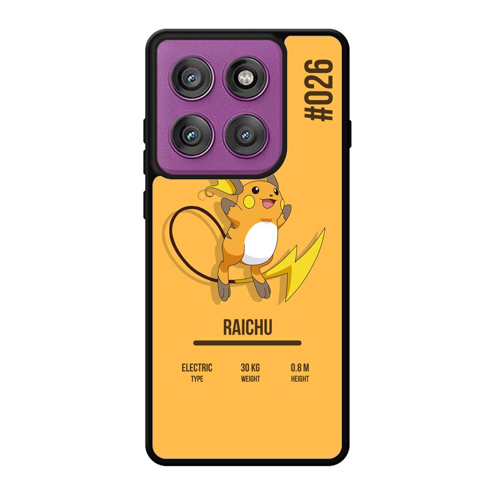 Pokemon Raichu Motorola Moto Edge 60 Pro Case