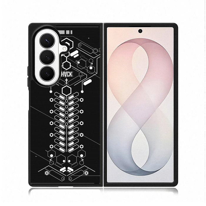 Cyberpunk Tech Samsung Galaxy Z Fold 8 Ultra Case DC0421