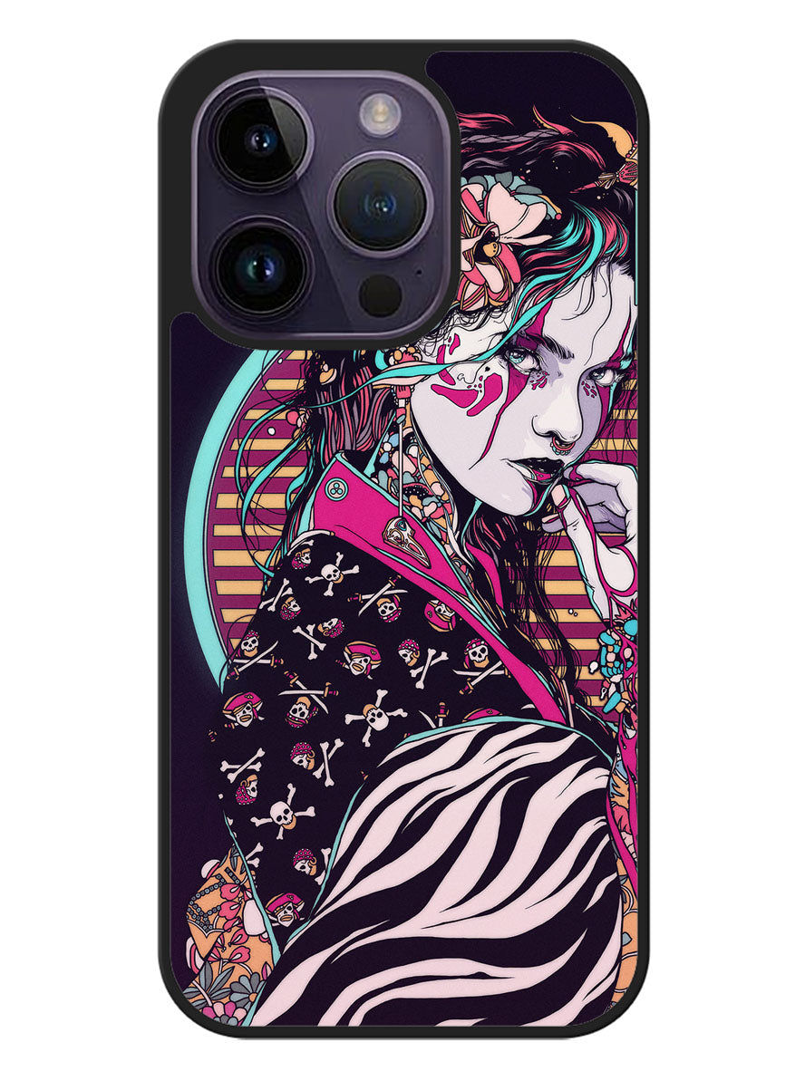 Geisha Japan iPhone 14 Pro Case BLN4826