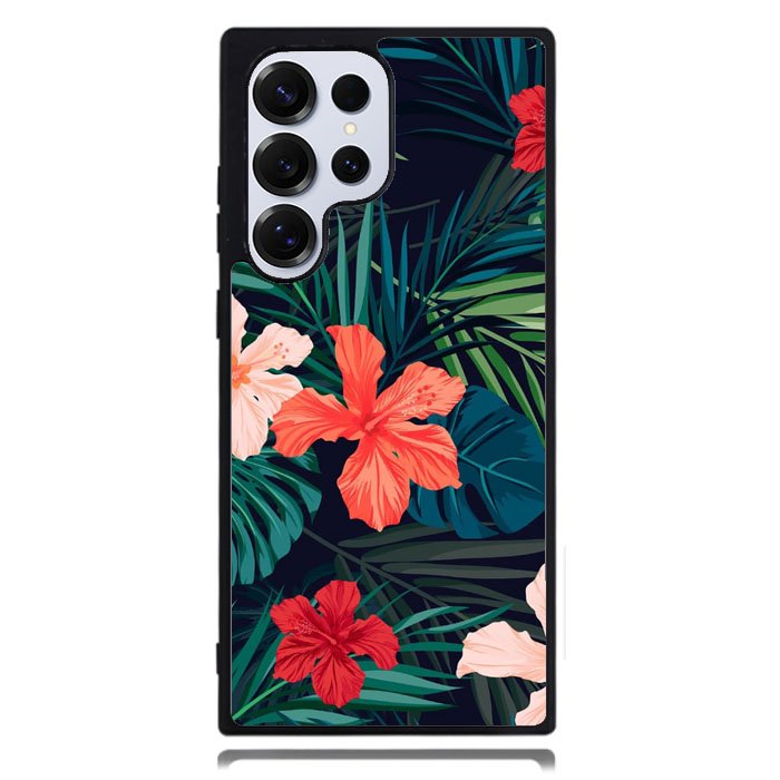 Tropical Floral Samsung Galaxy S24 Ultra Case DC1906