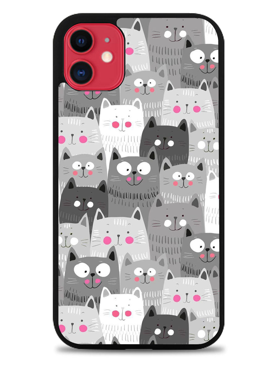 Cat Pattern iPhone 11 Case