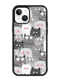 Cat Pattern iPhone 15 Case BLN6247