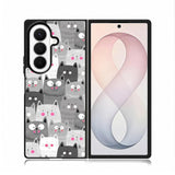 Cat Pattern Samsung Galaxy Z Fold 8 Ultra Case DC0298