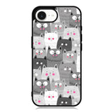 Cat Pattern iPhone 16e Case DC0298