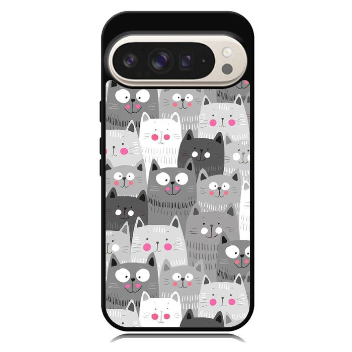 Cat Pattern Google Pixel 10 | Google Pixel 10 Pro Case DC0298