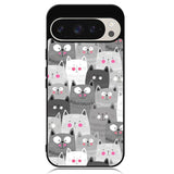 Cat Pattern Google Pixel 9 | Google Pixel 9 Pro Case DC0298