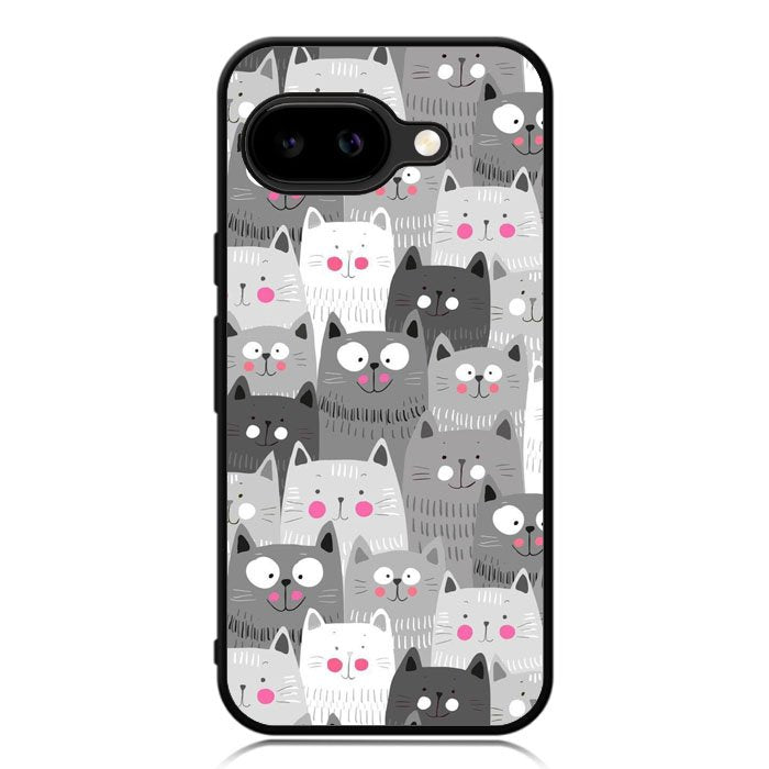 Cat Pattern Google Pixel 9A Case DC0298