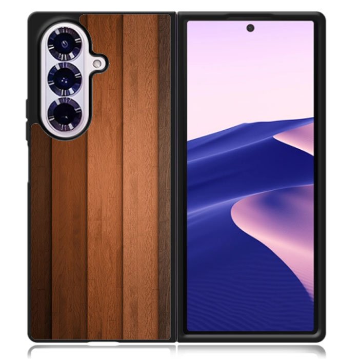 Wood Planks Samsung Galaxy Z Fold 7 Case DC1981