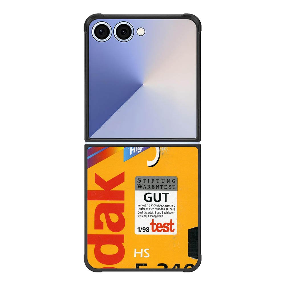 Retro Vhs Kodak Samsung Galaxy Z Flip 7 5G Case