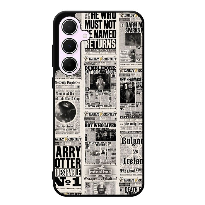 Harry Potter Daily Prophet Samsung Galaxy A35 5G Case DC0807