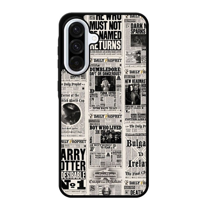 Harry Potter Daily Prophet Samsung Galaxy A56 Case DC0807