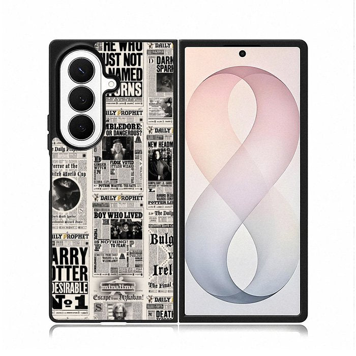 Harry Potter Daily Prophet Samsung Galaxy Z Fold 8 Ultra Case DC0807